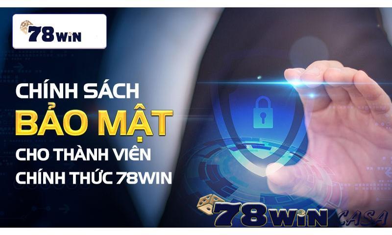 Điều khoản bảo mật 78win.
