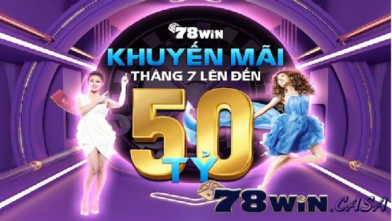 Chương trình khuyến mại 78win